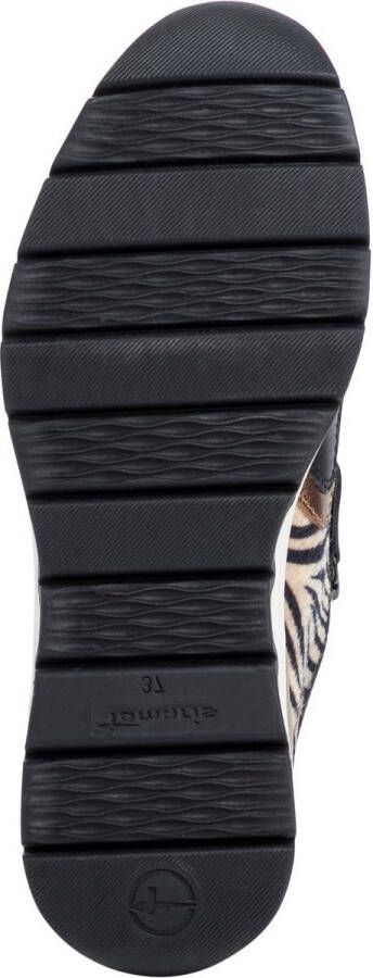 Tamaris Sneakers zwart Leer 102406 Dames