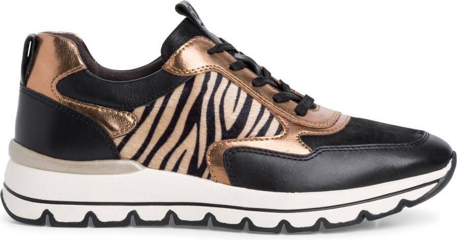 Tamaris Sneakers zwart Leer 102406 Dames