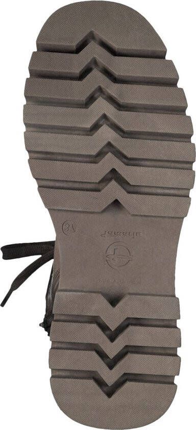 Tamaris Veterbooties taupe Leer