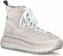 Tamaris Veterboots beige Canvas Dames - Thumbnail 27