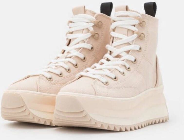 Tamaris Veterboots Dames Canvas Beige