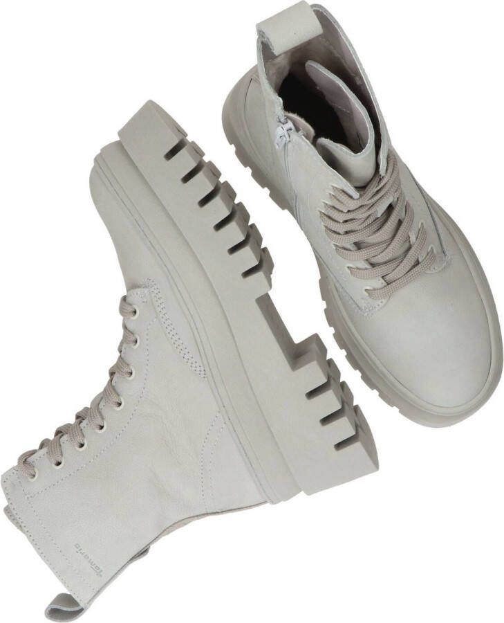 Tamaris Veterboots grijs Leer