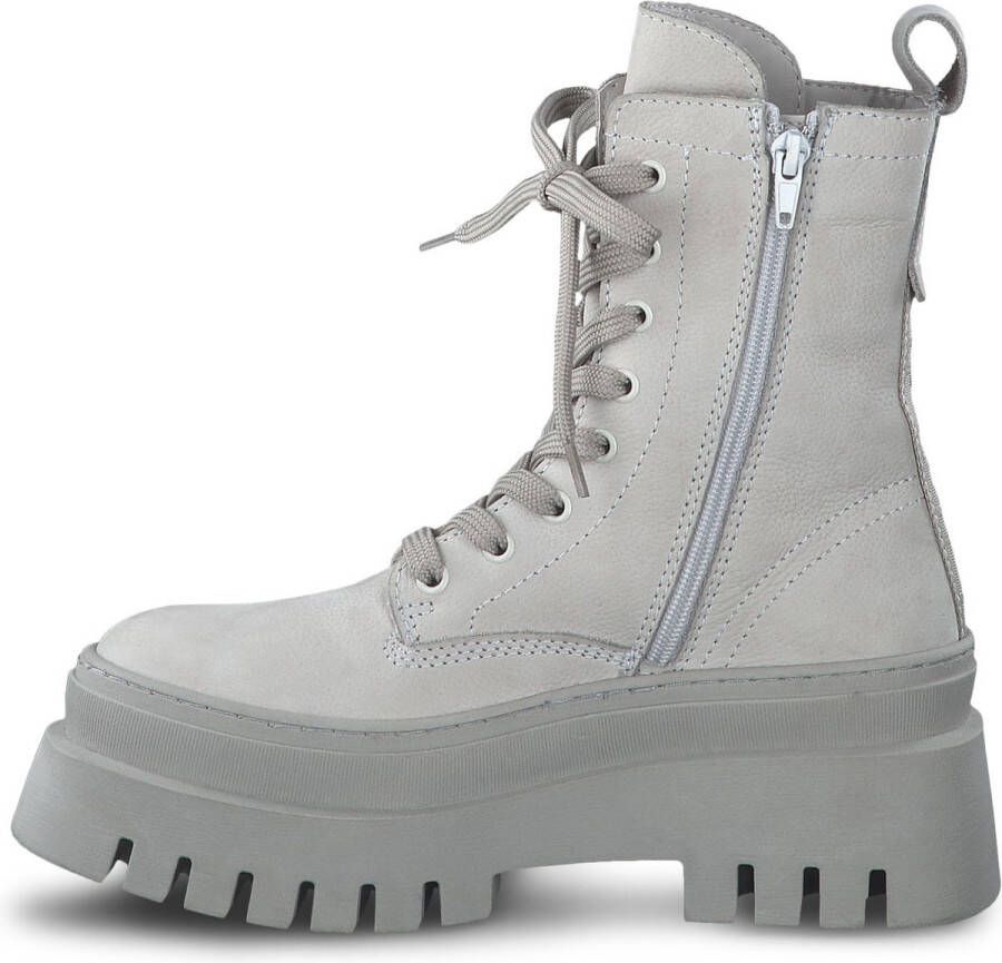 Tamaris Veterboots grijs Leer