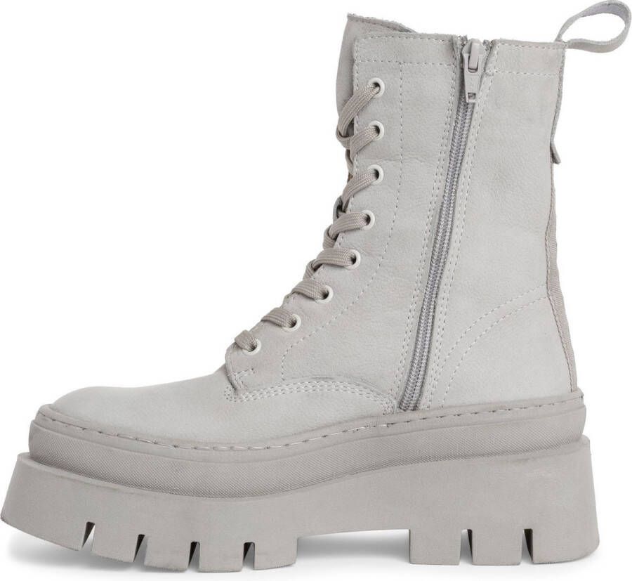 Tamaris Veterboots grijs Leer
