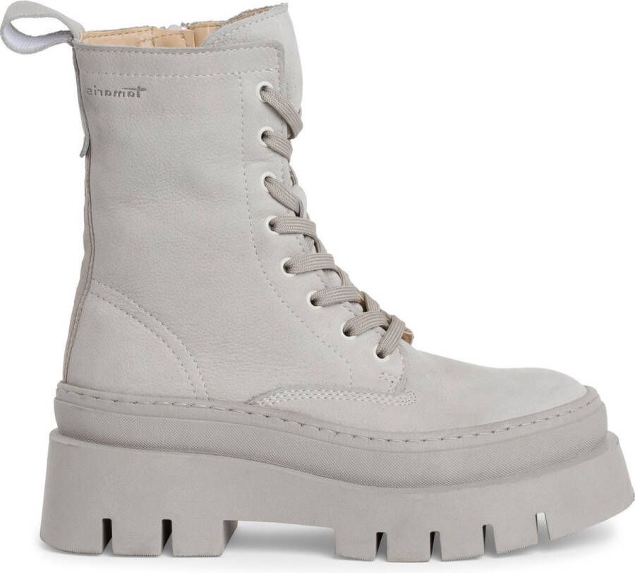 Tamaris Veterboots grijs Leer