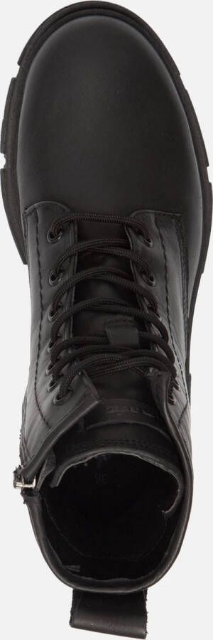 Tamaris Veterboots zwart Leer