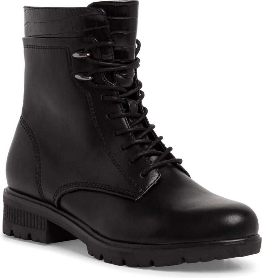 Tamaris Veterschoenen Hoog Veterschoenen Hoog zwart