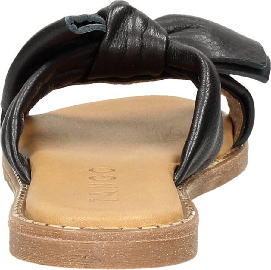 Tango Zwarte Leren Slipper Audrey 1 Black Dames - Foto 14