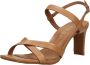 Tango | Ava 6 f camel cross sandal covered heel sole - Thumbnail 10
