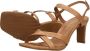 Tango | Ava 6 f camel cross sandal covered heel sole - Thumbnail 11
