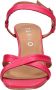 Tango | Ava 6 a bright pink cross sandal covered heel sole - Thumbnail 9