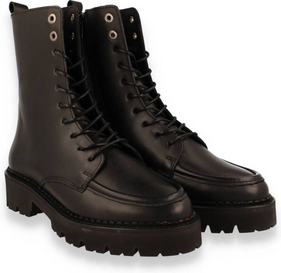 Tango Bee Bold 39 Veterboots Laarzen Met Veters Dames Zwart