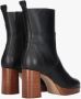 Tango Dames Nadine 10-D Black Leather Boots Black ZWART - Thumbnail 4