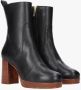 Tango Dames Nadine 10-D Black Leather Boots Black ZWART - Thumbnail 5