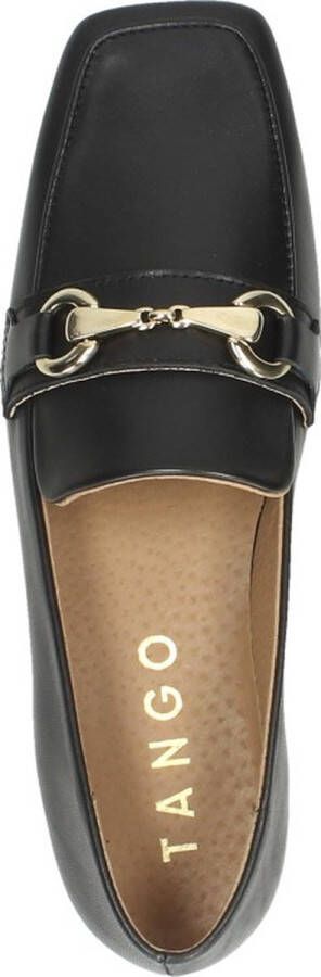 Tango Eloise 2-b black leather loafer black sole