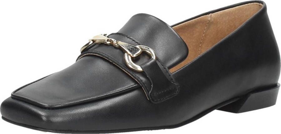 Tango Eloise 2-b black leather loafer black sole