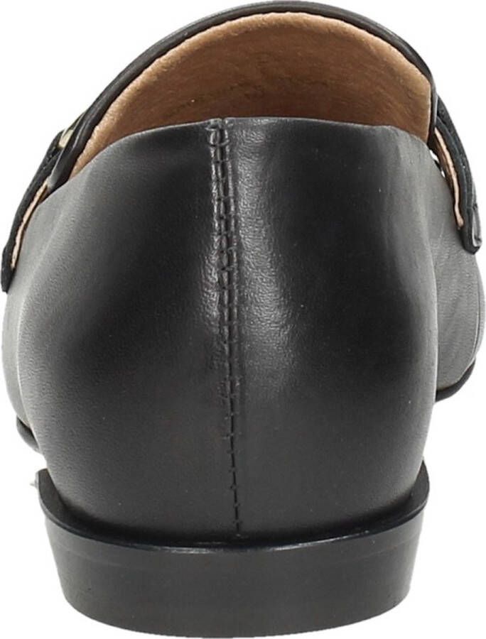 Tango Eloise 2-b black leather loafer black sole