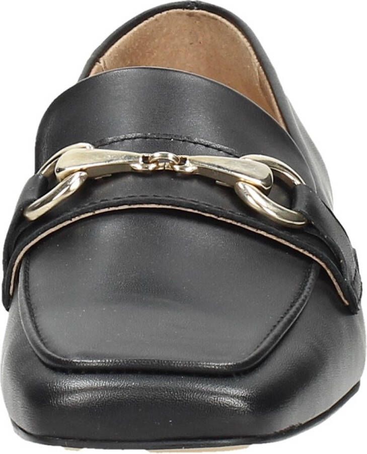 Tango Eloise 2-b black leather loafer black sole