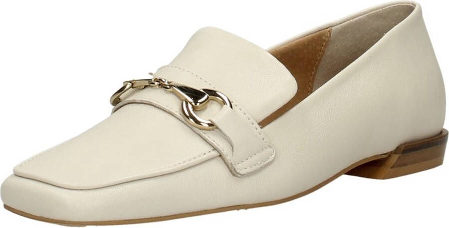 Tango Eloise 2-c off white leather loafer natural sole
