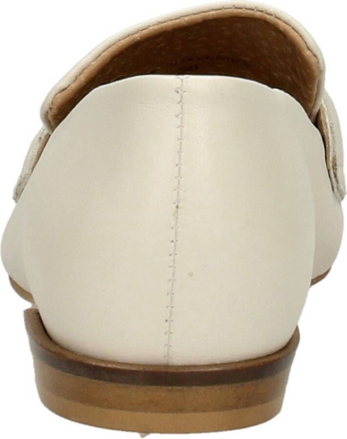 Tango Eloise 2-c off white leather loafer natural sole