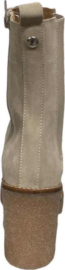 Tango Frida beige suede chelsea boot 300 Dames laarzen beige laarzen dames damessschoenen chelsea laarzen