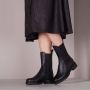 Bruin Tinten Combat Boots Julie 8 Chelsea boots Enkellaarsjes Dames Zwart - Thumbnail 12
