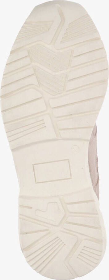 Tango Kaylee 10-cc nude suede jogger bone white sole