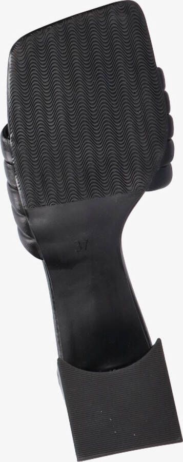 Tango | Laurel 1 d black leather mule covered heel sole - Foto 5