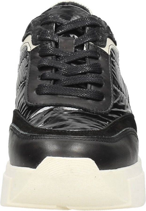 Tango Norah 1 Lage sneakers Leren Sneaker Dames Zwart