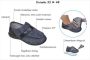 Tecnica 3T Pantoffel Comfortschoen Laag Unisex wijdte XL grijs - Thumbnail 4