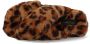 Ted Baker 257203 Alyna Printed Faux Fur Cross Over Slipper Q - Thumbnail 3