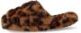 Ted Baker 257200 Alhana Printed Faux Fur Mule Slipper Q3 - Thumbnail 3