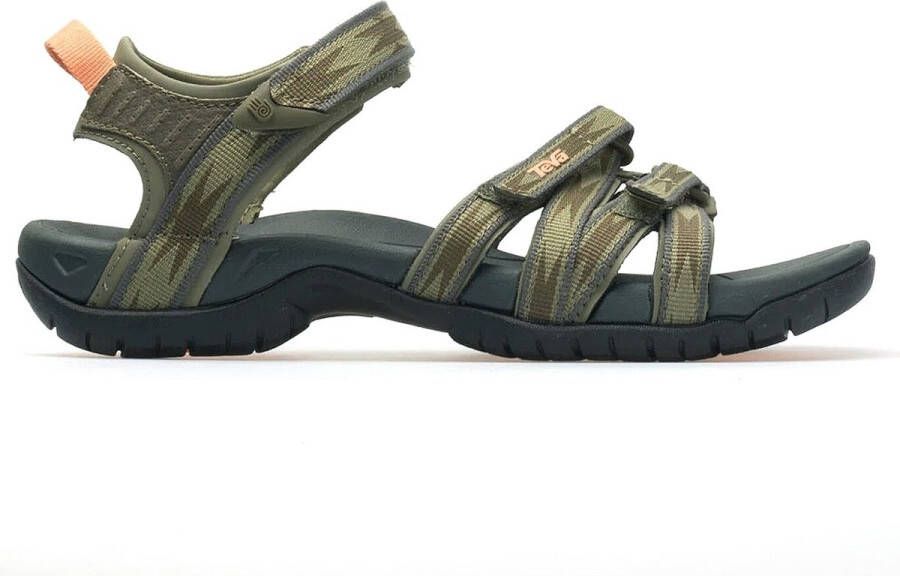 Teva Dames Sandalen zwart groen