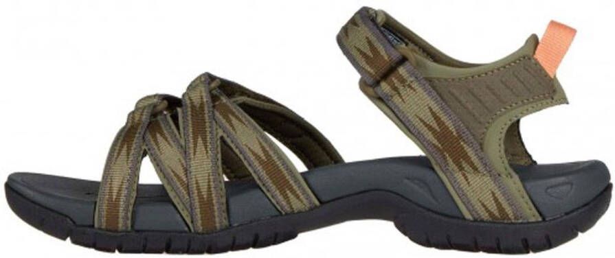 Teva Dames Sandalen zwart groen