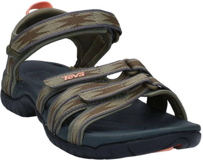 Teva Dames Sandalen zwart groen