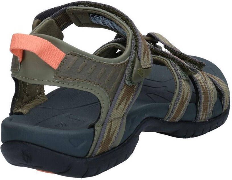 Teva Dames Sandalen zwart groen