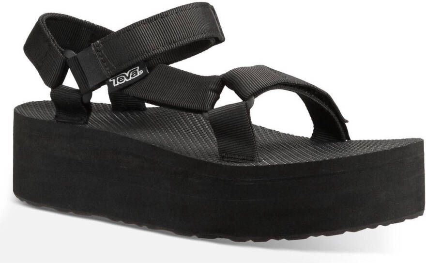 Teva FLATFORM UNIVERSAL Dames Sandalen Zwart
