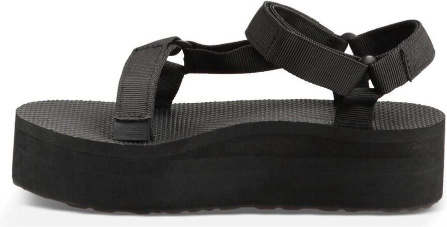 Teva FLATFORM UNIVERSAL Dames Sandalen Zwart