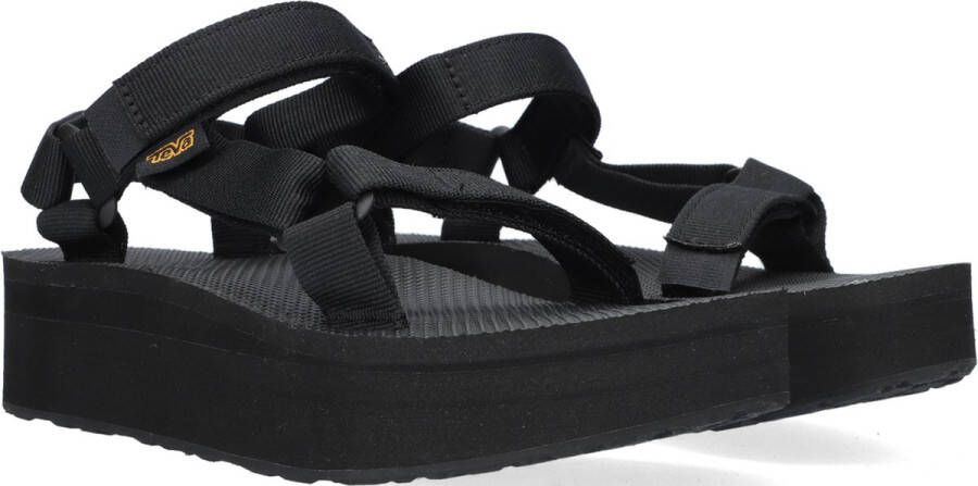 Teva FLATFORM UNIVERSAL Dames Sandalen Zwart