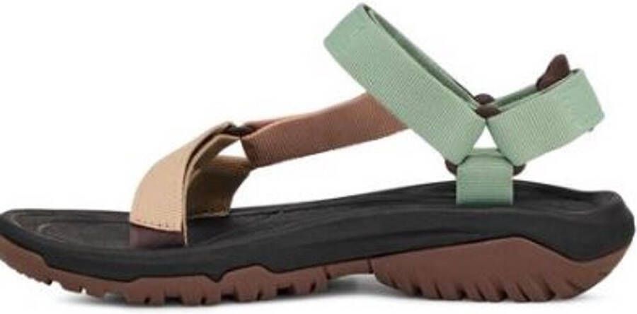 Teva HURRICANE XLT2 Dames Sandalen Zwart Bruin Groen