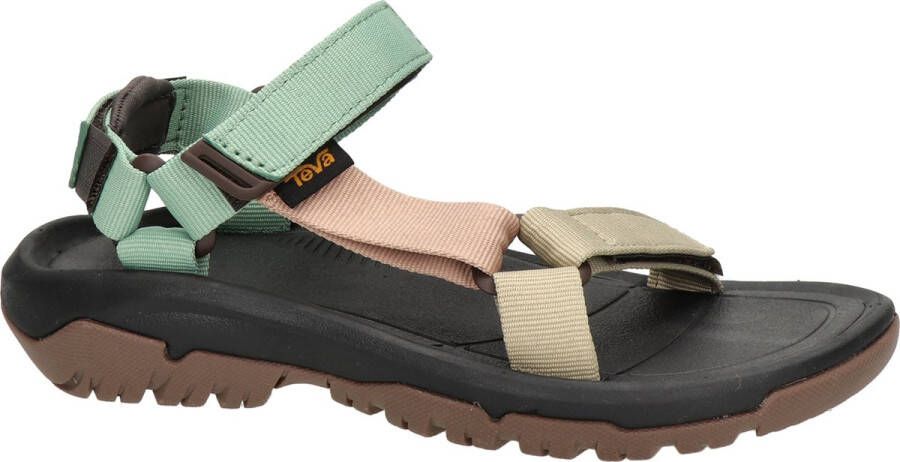 Teva HURRICANE XLT2 Dames Sandalen Zwart Bruin Groen