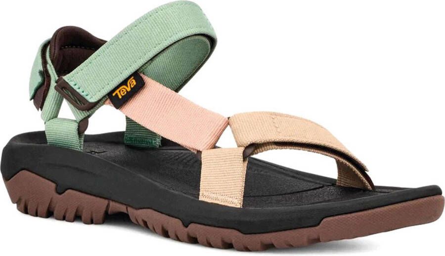 Teva HURRICANE XLT2 Dames Sandalen Zwart Bruin Groen