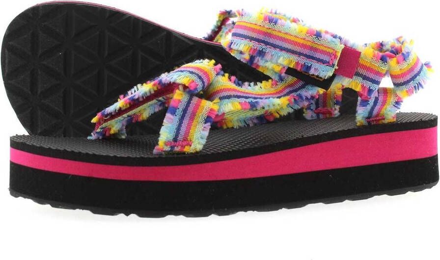 Teva Midform Fray Kids Sandalen Kinderen Turkoois Assorti Gemengd - Foto 12