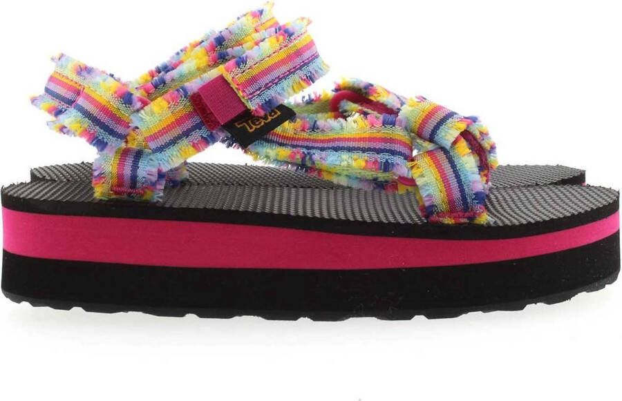 Teva Midform Fray Kids Sandalen Kinderen Turkoois Assorti Gemengd - Foto 7