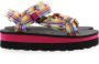 Teva Midform Fray Kids Sandalen Kinderen Turkoois Assorti Gemengd - Thumbnail 7