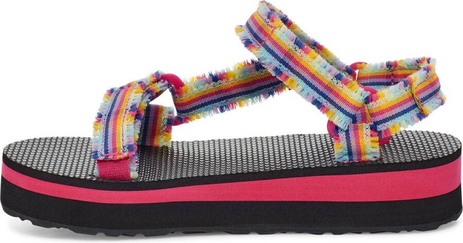 Teva Midform Fray Kids Sandalen Kinderen Turkoois Assorti Gemengd - Foto 9