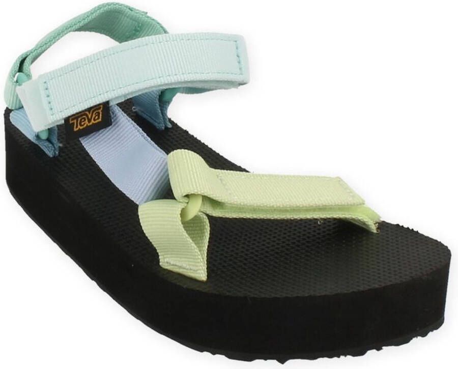 Teva K Midform Universal Sandalen Dames Junior Blauw Groen