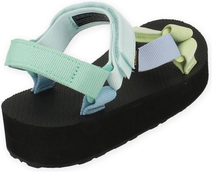 Teva K Midform Universal Sandalen Dames Junior Blauw Groen