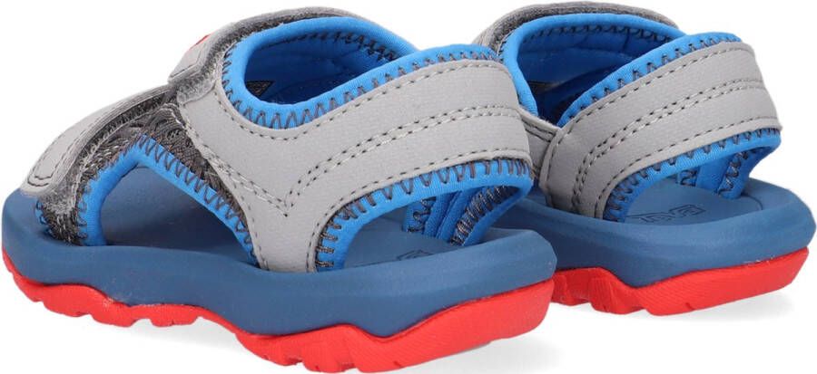 Teva Kids Sandalen blauw grijs rood