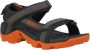 Teva Kids Tanza Sandalen Grijs Oranje - Thumbnail 3